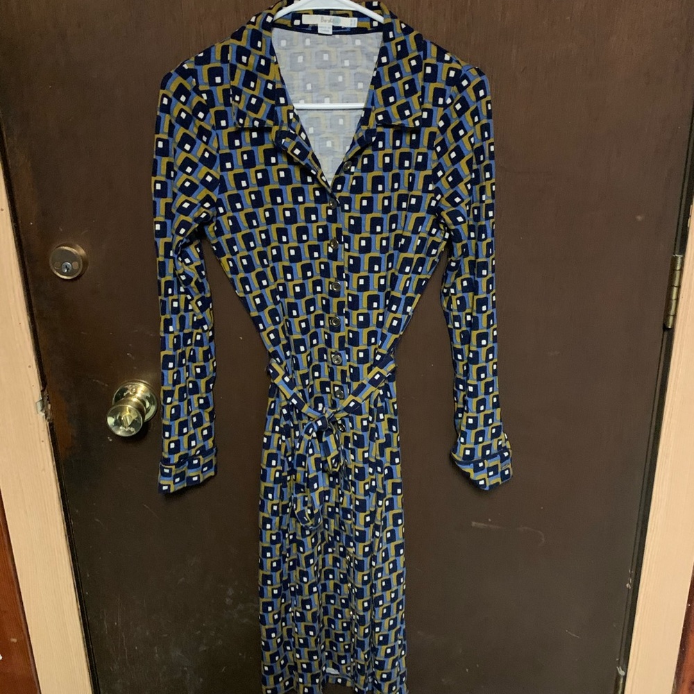 Boden Button Down Dress - image 1